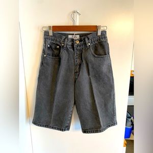 Vintage Men’s Guess Denim Shorts Size 29 charcoal colored